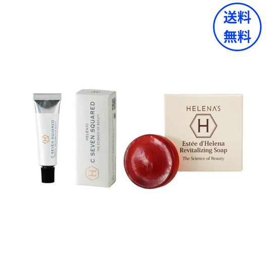 C SEVEN SQUARED 4g ＆ Revitalizing Soap 10g【お試しセット】